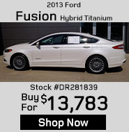 2013 Ford Fusion Hybrid Titanium