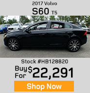 2017 Volvo S60 T5 buy for $22,291