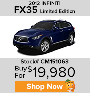 2012 Infiniti FX35 Limited Edition