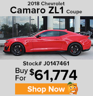2018 Chevrolet Camaro ZL1 Coupe