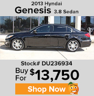 2013 Hyundai Genesis 3.8 Sedan