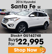 2016 Hyundai Santa Fe SE