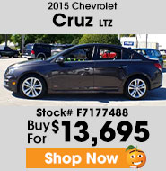 2015 Chevrolet Cruz LTZ