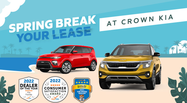 Promotional offer from Crown Kia, St. Petersburg Florida