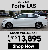 2019 Kia Forte LXS