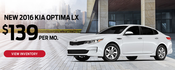 New 2016 Kia Optima LX