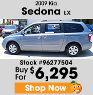 2009 Kia Sedona LX buy for $6,295