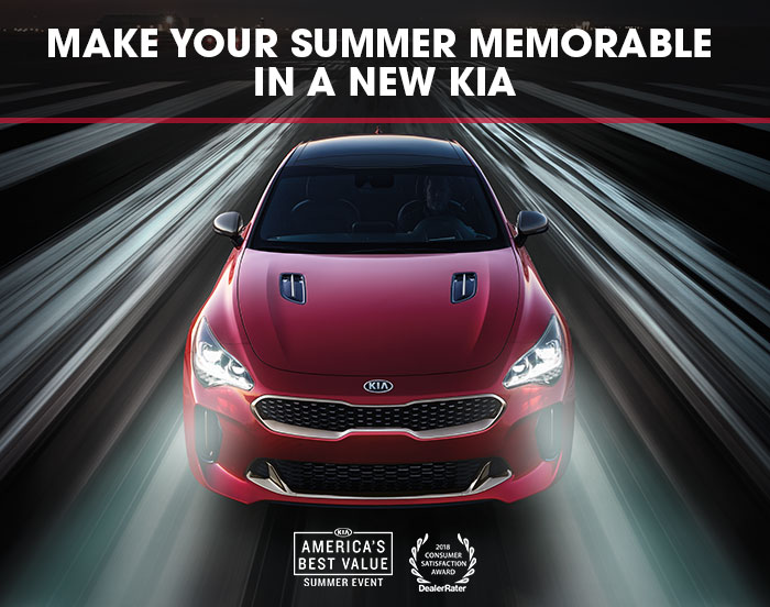 Make Your Summer Memorable In A New Kia