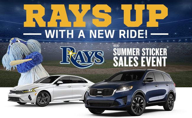 rays up with a new ride
