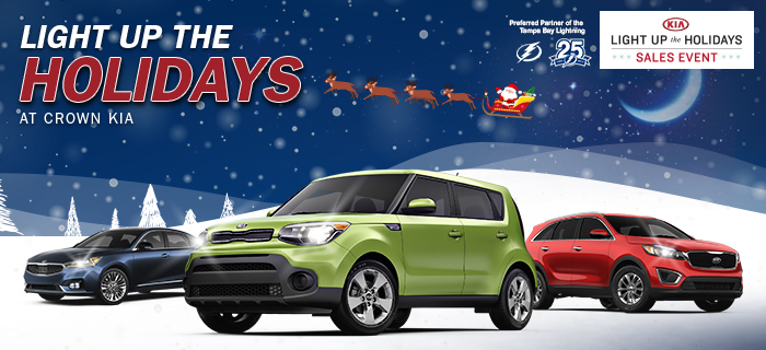 Light Up The Holidays At Crown Kia