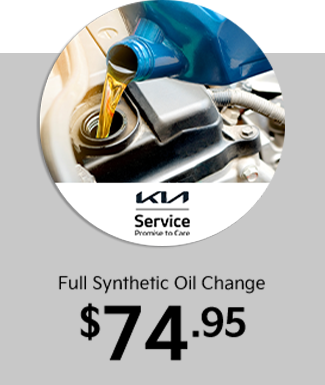 Full Synthetic Oil Change $59.95