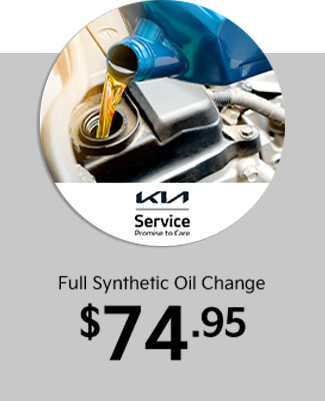 Full Synthetic Oil Change $59.95