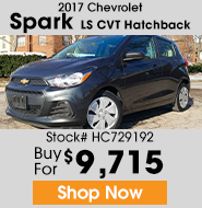 2017 Chevrolet Spark LS CVT Hatchback