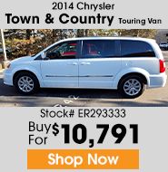 2014 Chyrsler Town And Country touring van