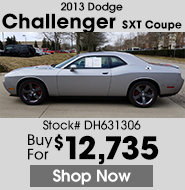 2013 Dodge Challenger SXT Coupe 