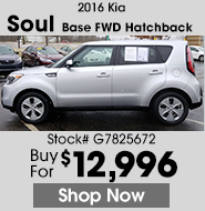 2016 Kia Soul Base FWD Hatchback 