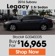 2016 Subaru Legacy 2.5i Sedan