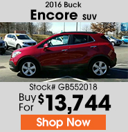 2016 Buck Encore SUV