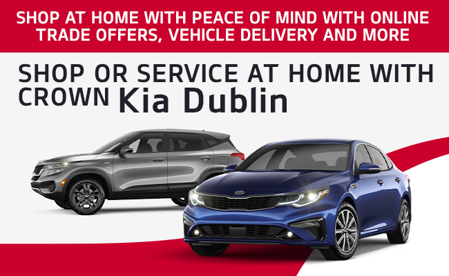 shop or service at home with crown kia dublin