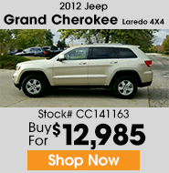 2012 Jeep Grand Cherokee Laredo 4X4