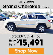 2012 Jeep Grand Cherokee Laredo