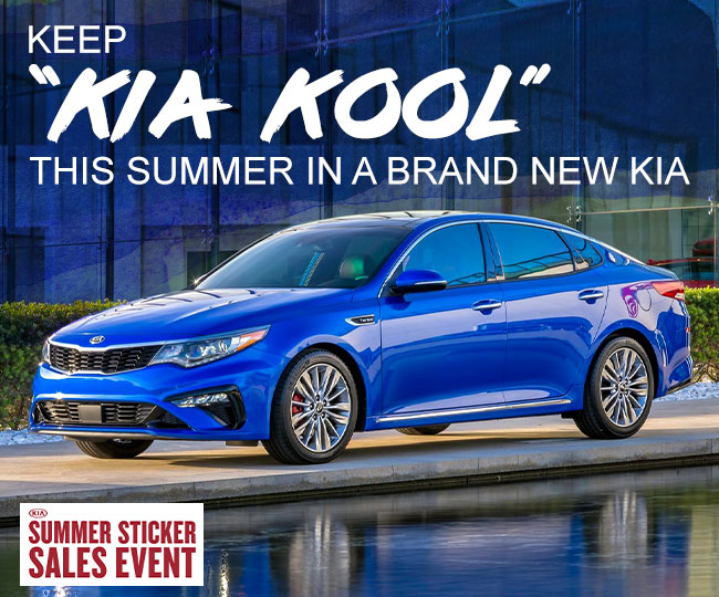 Stay “Kia Kool” This Summer In A Brand New Kia
