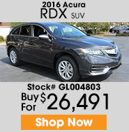 2016 Acura RDX SUV