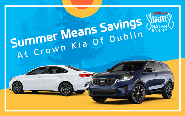 summer means savings at crown kia of dublin