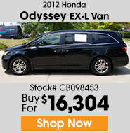2012 Honda Odyssey EX-L Van