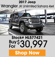 2017 Jeep Wrangler JK Unlimited Sahara 4x4