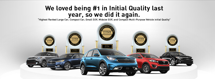 And because we loved being #1 in Initial Quality last year, we did it again!