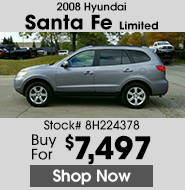 2008 Hyundai Santa Fe Limited 
