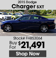 2015 Dodge Charger SXT