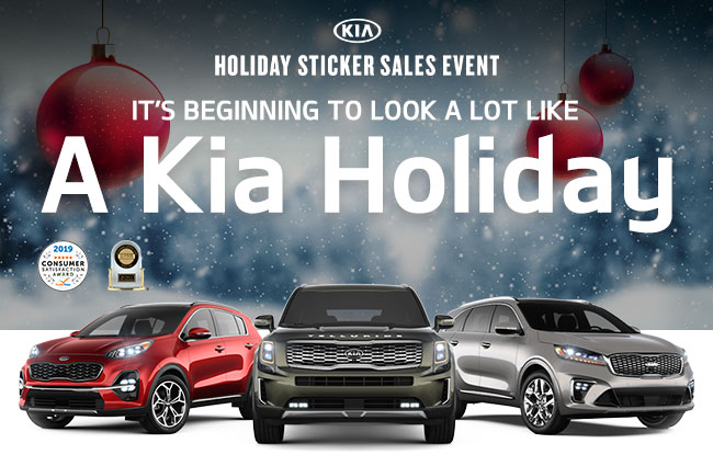 It's Beginning to look a lot like a kia holiday