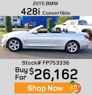 2015 BMW 428i Convertible