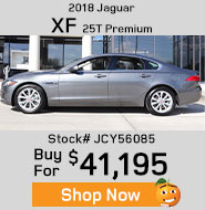 2018 Jaguar XF 25T Premium