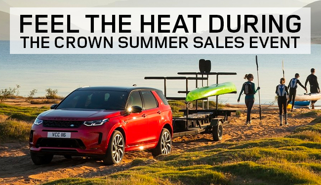 Feel the heat during the crown summer sales event
