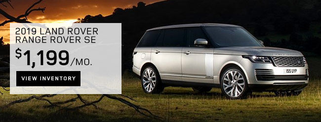 2019 land Rover Range Rover SE $1,199 per month