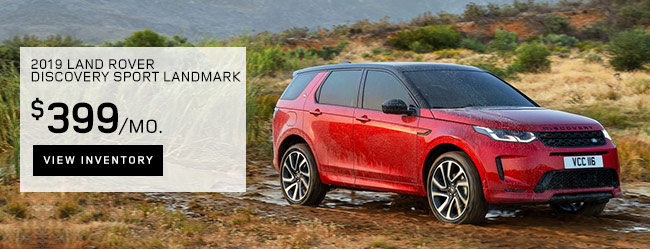 2019 Land Rover Discovery Sport Landmark $399 per month
