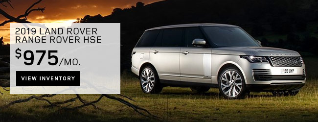 2019 Land Rover Range Rover SE $975 per month