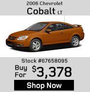 2006 Chevrolet Cobalt LT buy for $3,378