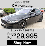 2017 Jaguar XE 20d Prestige