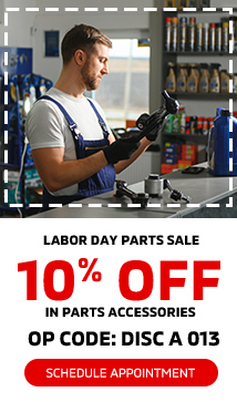 Labor Day Parts Sale