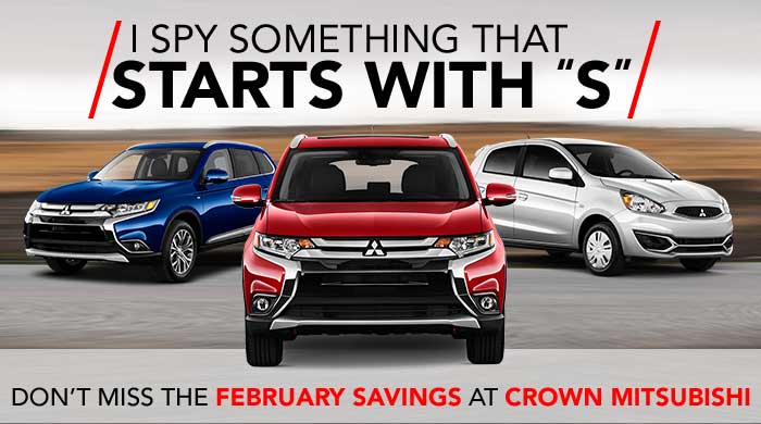 Don’t Miss The February Savings At Crown Mitsubishi