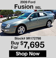 2009 ford fusion sel