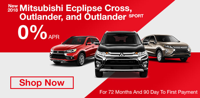 New 2018 Mitsubishi Eclipse Cross, Outlander, and Outlander Sport