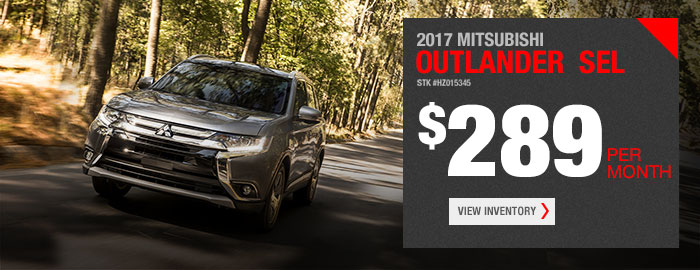 New 2017 Mitsubishi Outlander SEL