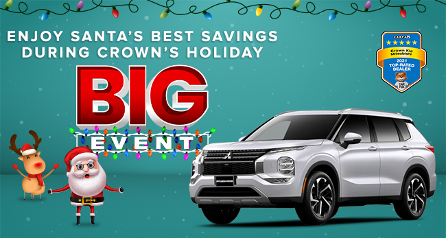 enjoy santas best savings during Crowns Holiday BIG event