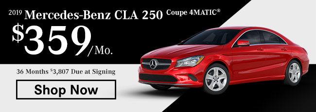 2019 Mercedes-Benz CLA 250 Coupe 4MATIC®