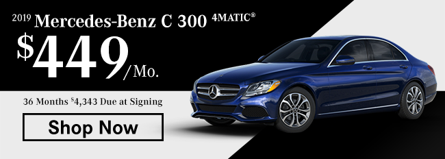 2019 Mercedes-Benz C300 4MATIC®